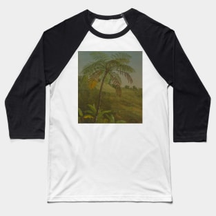 Palm Tree, Jamaica by Frederic Edwin Church Baseball T-Shirt